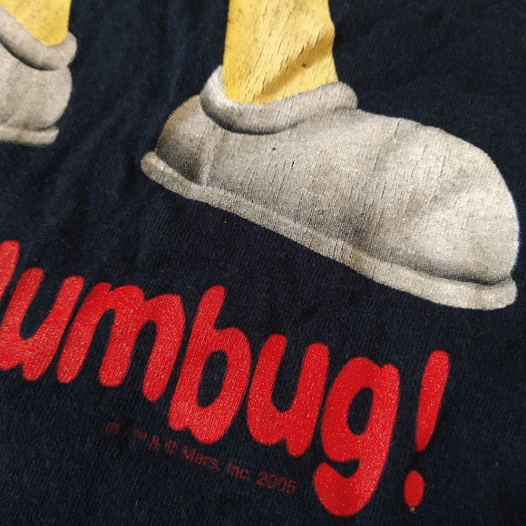 Vintage M&M Bah Humbug Bad Humbug XL Tee - Picture 3 of 4